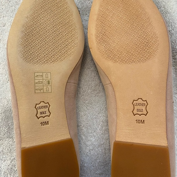 Tory Burch Esme Crystal Suede Flat Sz 10 NWOB - Picture 5 of 5